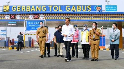 President Joko Widodo Inaugurates Three New Toll Lanes | KF Map – Digital Map for Property and Infrastructure in Indonesia